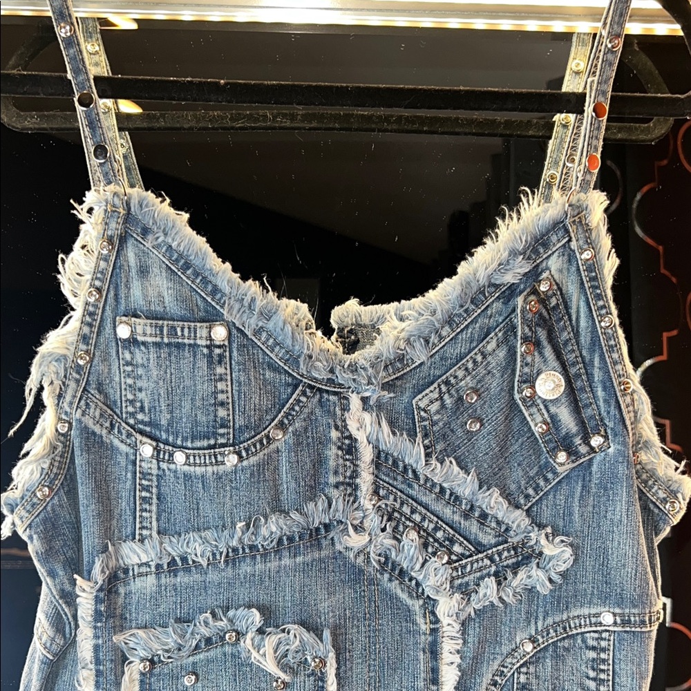 Boutique Luxe Rhinestone Patchwork Mini - image 7